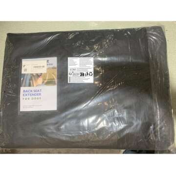 ROUWINNE Back Seat Extender for Dogs Truck-Large Space, Truck Dog Seat Cover Back Seat Hard Bottom H...