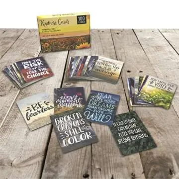 Motivational Cards: 100 Inspirational & Kindness Cards