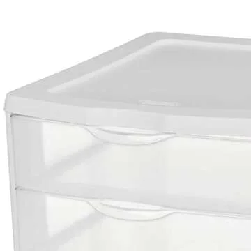 Sterilite ClearView 3 Storage Drawer Organizer