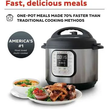 Instant Pot Duo 7-in-1 Cooker – 6 Quart