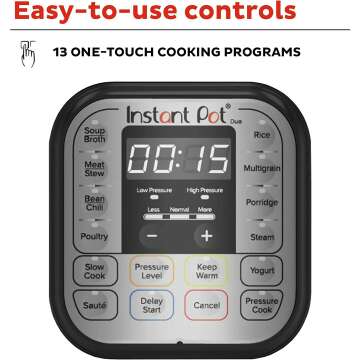 Instant Pot Duo 7-in-1 Cooker – 6 Quart