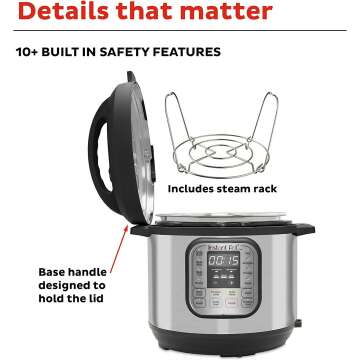 Instant Pot Duo 7-in-1 Cooker – 6 Quart
