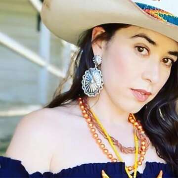 Western Country Earrings for Women Valentines Day Gifts Vintage Silver Dangle Earrings Boho Turquois...