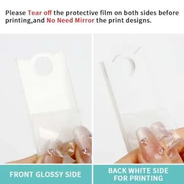 PYD Life 20 PCS Sublimation Acrylic Name Plates Tags Blanks 3" x 1.25" for Stanley 40 OZ Tumblers Personalized Name Topper Customized Designs for Stanley Cup