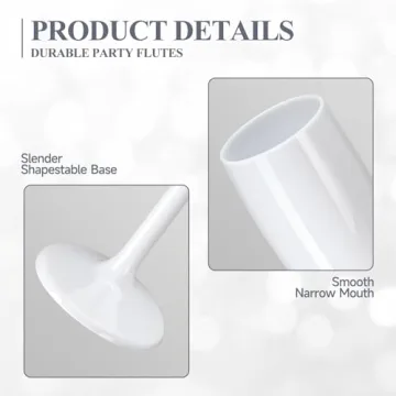 Stylish Acrylic Champagne Flutes for Any Occasion