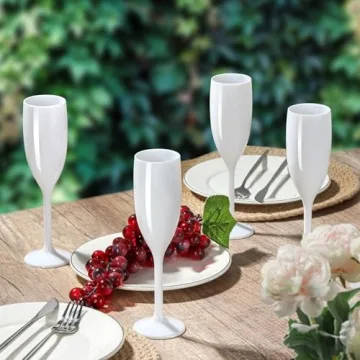 Stylish Acrylic Champagne Flutes for Any Occasion