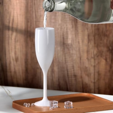 Stylish Acrylic Champagne Flutes for Any Occasion