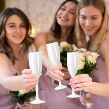 Stylish Acrylic Champagne Flutes for Any Occasion