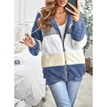 Stylish Dokotoo Women's Fleece Jacket with Hood