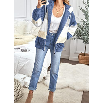 Stylish Dokotoo Women's Fleece Jacket with Hood