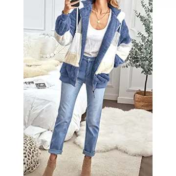 Stylish Dokotoo Women's Fleece Jacket with Hood