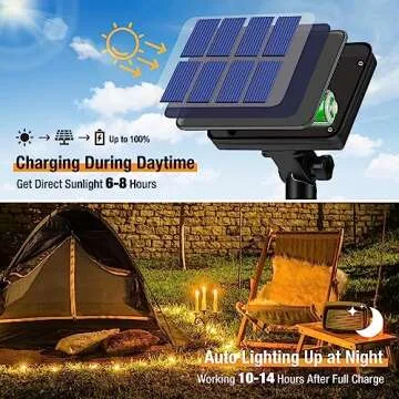 8 Pack Solar String Lights Outdoor, Total 640LED 264FT Solar Fairy Lights Outdoor Waterproof 8 Modes...