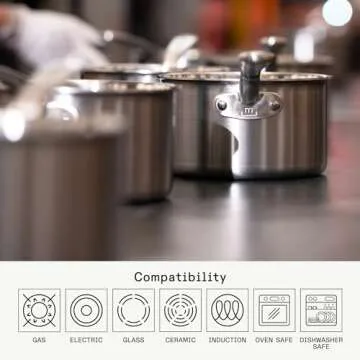 Made In Cookware Non Stick 7 Piece Set for Healthy Cooking