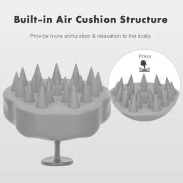 FREATECH Hair Scalp Massager Shampoo Brush for All Ages