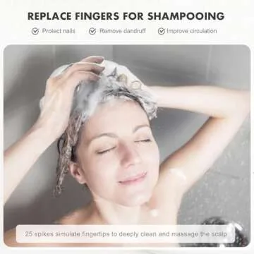 FREATECH Hair Scalp Massager Shampoo Brush for All Ages