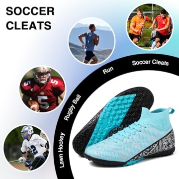 Soccer Cleats Mens Women Football Cleats Indoor Soccer Shoes Tacos de Futbol para Hombre Zapatos De Futbol para Hombre Football Shoes for Youth Professional Training Football Boots TF