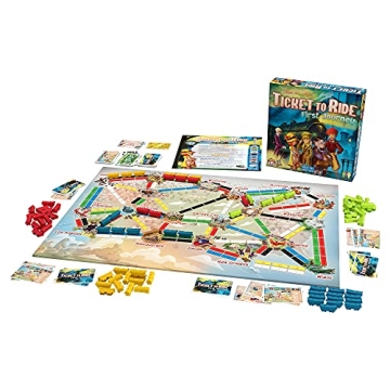 Ticket to Ride First Journey Fun Family Board Game