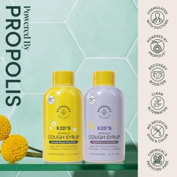 Natural Kids Cough Syrup with Immune Support