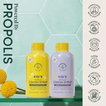 Natural Kids Cough Syrup with Immune Support