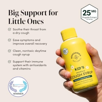 Natural Kids Cough Syrup with Immune Support