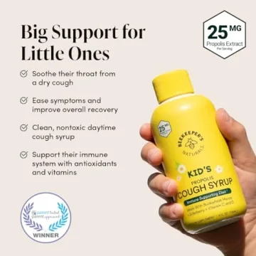 Natural Kids Cough Syrup with Immune Support