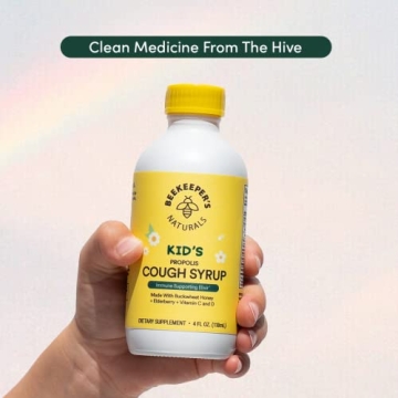 Natural Kids Cough Syrup with Immune Support