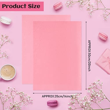 Vibrant Pink Tissue Paper - 120 Sheets for All Occasions