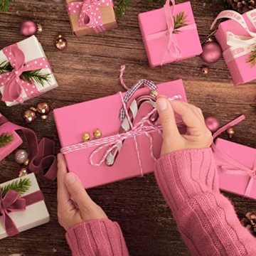 Vibrant Pink Tissue Paper - 120 Sheets for All Occasions