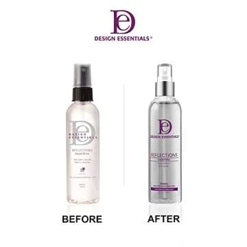 Design Essentials Reflections Liquid Shine Humidity-Resistant Hair Polish Spray, 4 Ounce