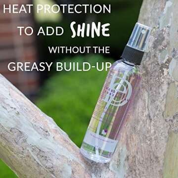 Design Essentials Reflections Liquid Shine Humidity-Resistant Hair Polish Spray, 4 Ounce