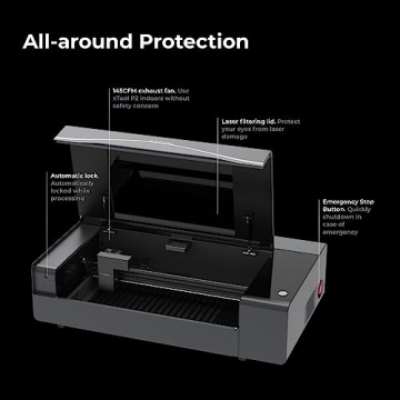 xTool P2 Smart 55W CO2 Laser Cutter for Creative Projects