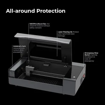 xTool P2 Smart 55W CO2 Laser Cutter for Creative Projects