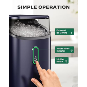 Silonn Nugget Ice Maker 33 lbs/24H - Perfect for Parties