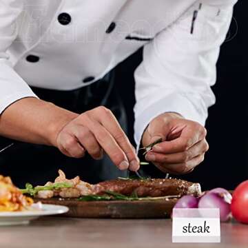 Framendino, 20 Pack L Shape Mini Sign Display Holder Acrylic Name Tag Table Clear Price Stands