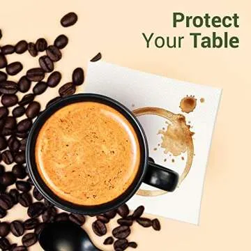 Yazmyn Store 500 Pack White Cocktail Napkins for Parties