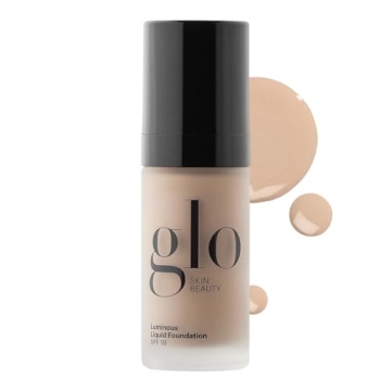 Glo Skin Beauty Luminous Liquid Mineral Foundation Makeup - SPF 18 Naturelle