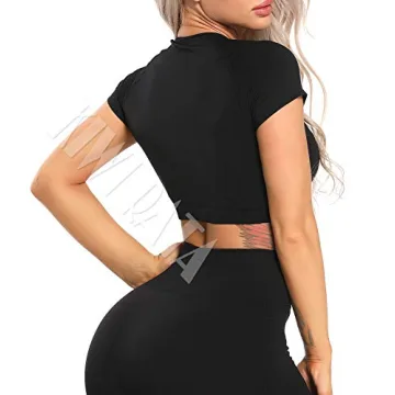 Stylish KIWI RATA Crop Top for Women Perfect for Fitness