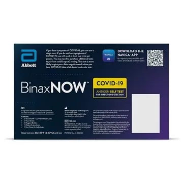 Reliable BinaxNOW COVID-19 Antigen Self Test with Fast Results