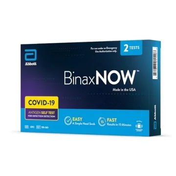 Reliable BinaxNOW COVID-19 Antigen Self Test with Fast Results