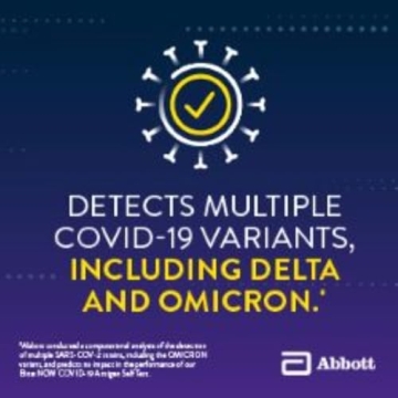 Reliable BinaxNOW COVID-19 Antigen Self Test with Fast Results