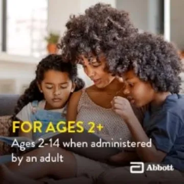 Reliable BinaxNOW COVID-19 Antigen Self Test with Fast Results