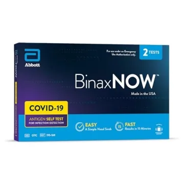 Reliable BinaxNOW COVID-19 Antigen Self Test with Fast Results