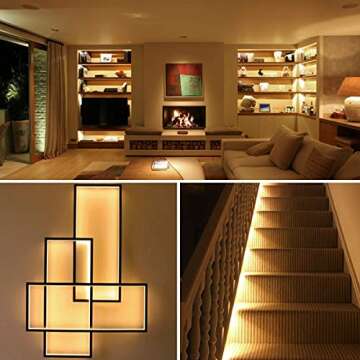 Olafus 16.4ft Dimmable LED Strip Lights for Home