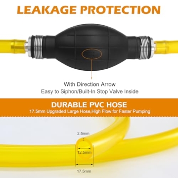 Efficient Gasoline Transfer Pump - Portable Fuel Pump