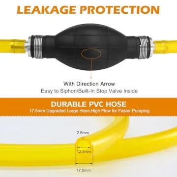 Efficient Gasoline Transfer Pump - Portable Fuel Pump