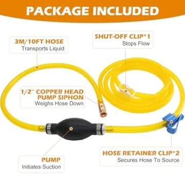 Efficient Gasoline Transfer Pump - Portable Fuel Pump