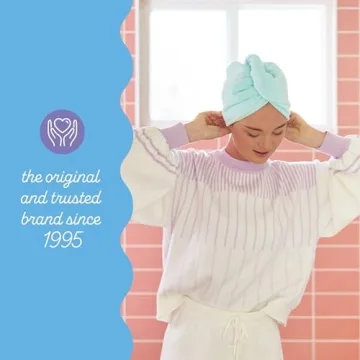 Turbie Twist Microfiber Hair Towel Wrap - Fast Dry Hair