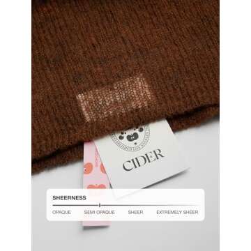 CIDER Women‘s Wool Color Block Sweater Knitted Boat Neck Bell Sleeve Pullover Sweatshirt Tops: Multicolor, M