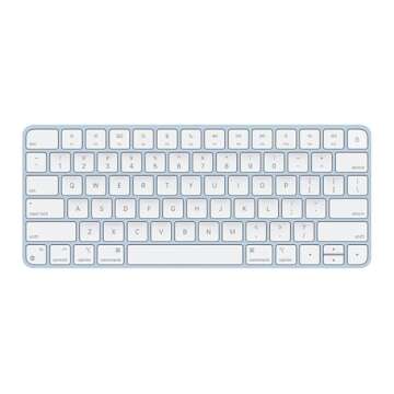 Apple Magic Keyboard - US English - Blue (Renewed) with Multi-Device Support and Sleek Design
