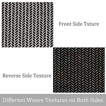 Lahome Boho Rug: Washable, Cotton Area Rug with Tassels